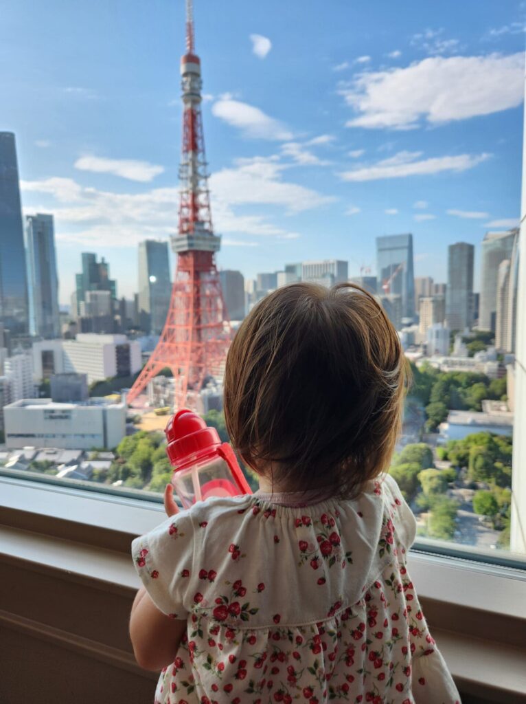 ザ・プリンス パークタワー東京のラウンジからの景色