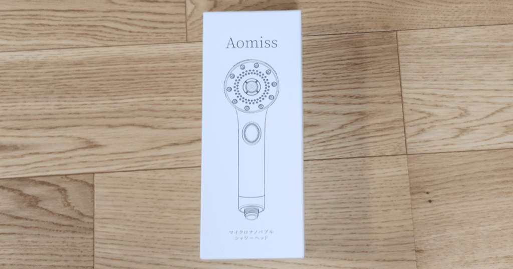 [Aomiss] シャワーヘッド　箱