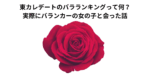 東カレデートのバラランキングって何？実際にバランカーの女の子と会った話