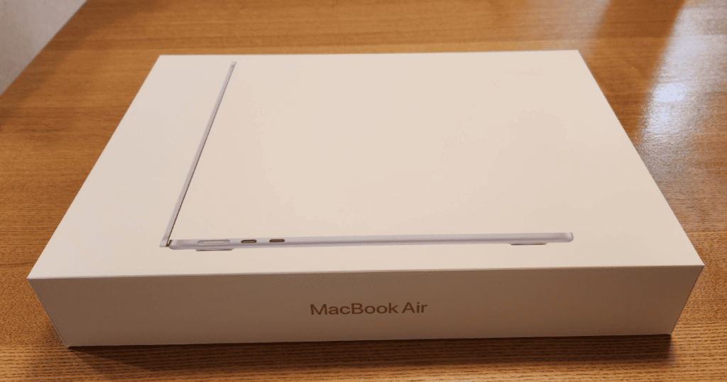 M4 Macbook Air 箱