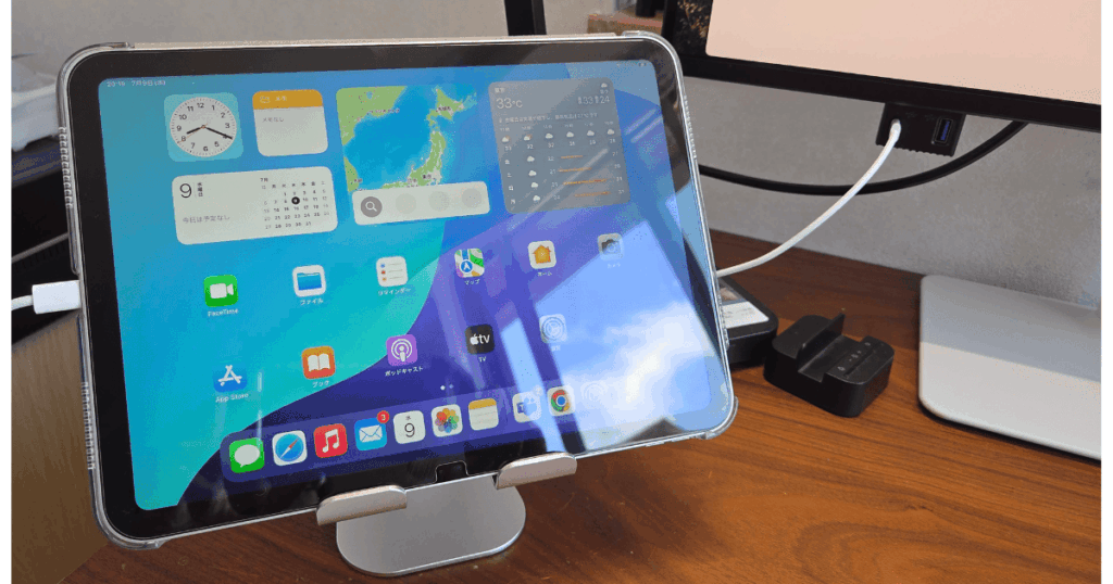 iPad(A16) 映り込み