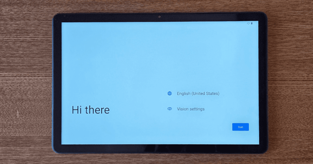 Tabwee T50　初期設定